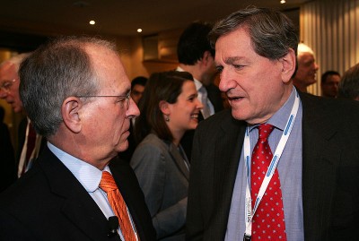Wolfgang Ischinger und Richard Holbrooke bei der Münchner Sicherheitskonferenz