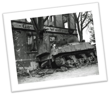 2. Weltkrieg: Panzer im Siebengebirge